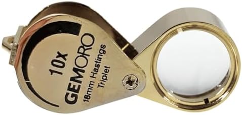 Hastings Triplet Loupe 10x, Gold